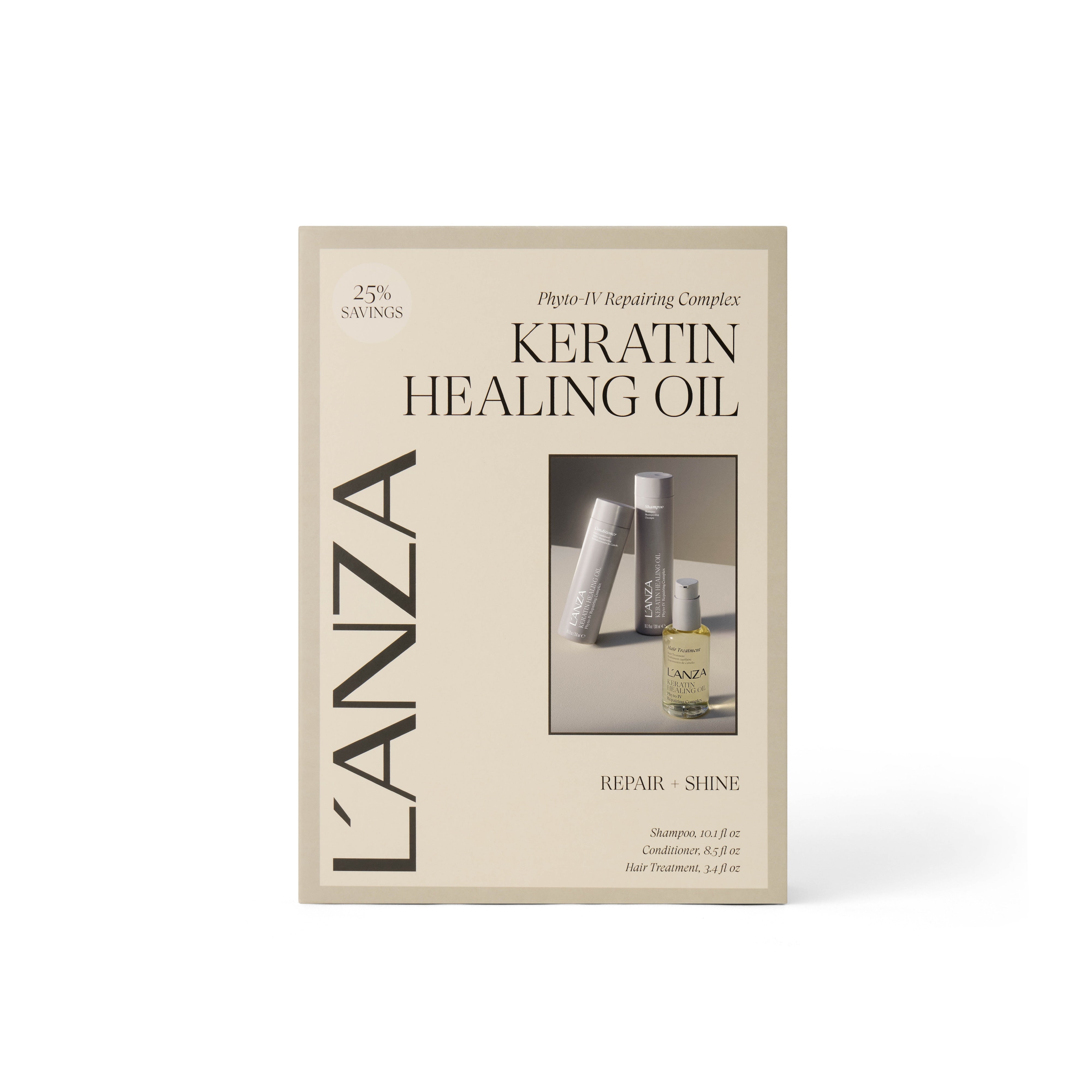 Keratin Healing Oil Trio Kit – L'ANZA