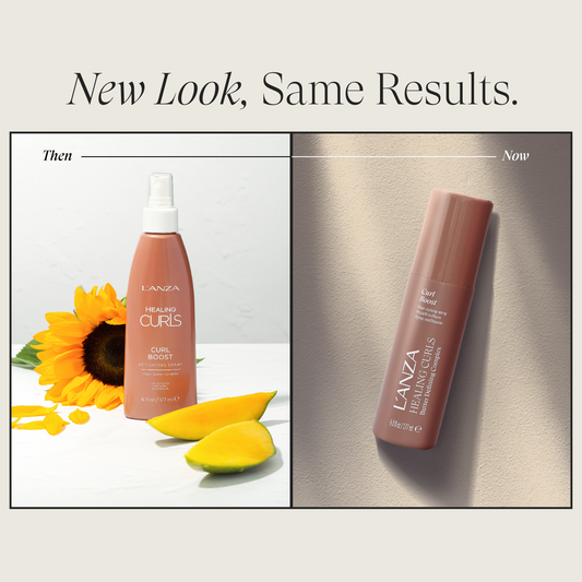 Image of model using Healing Curls Boost product