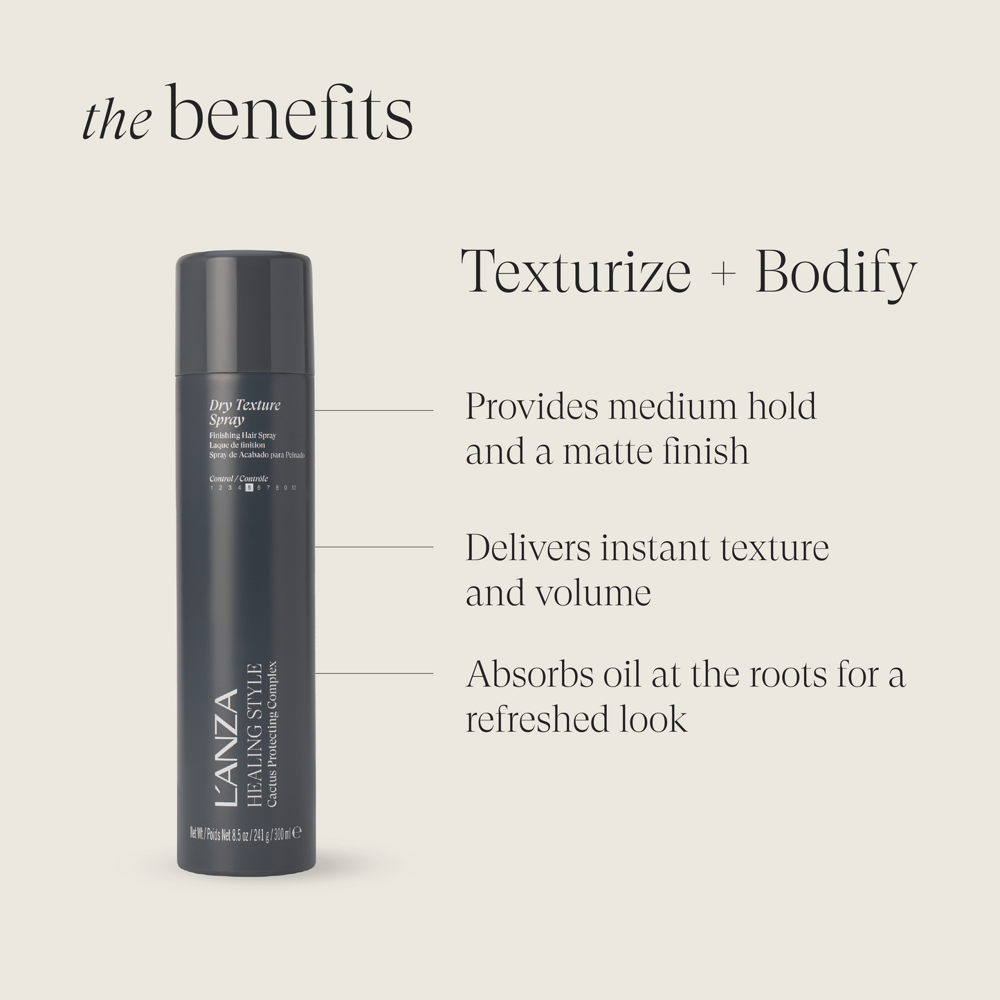 Healing Style	Dry Texture Spray