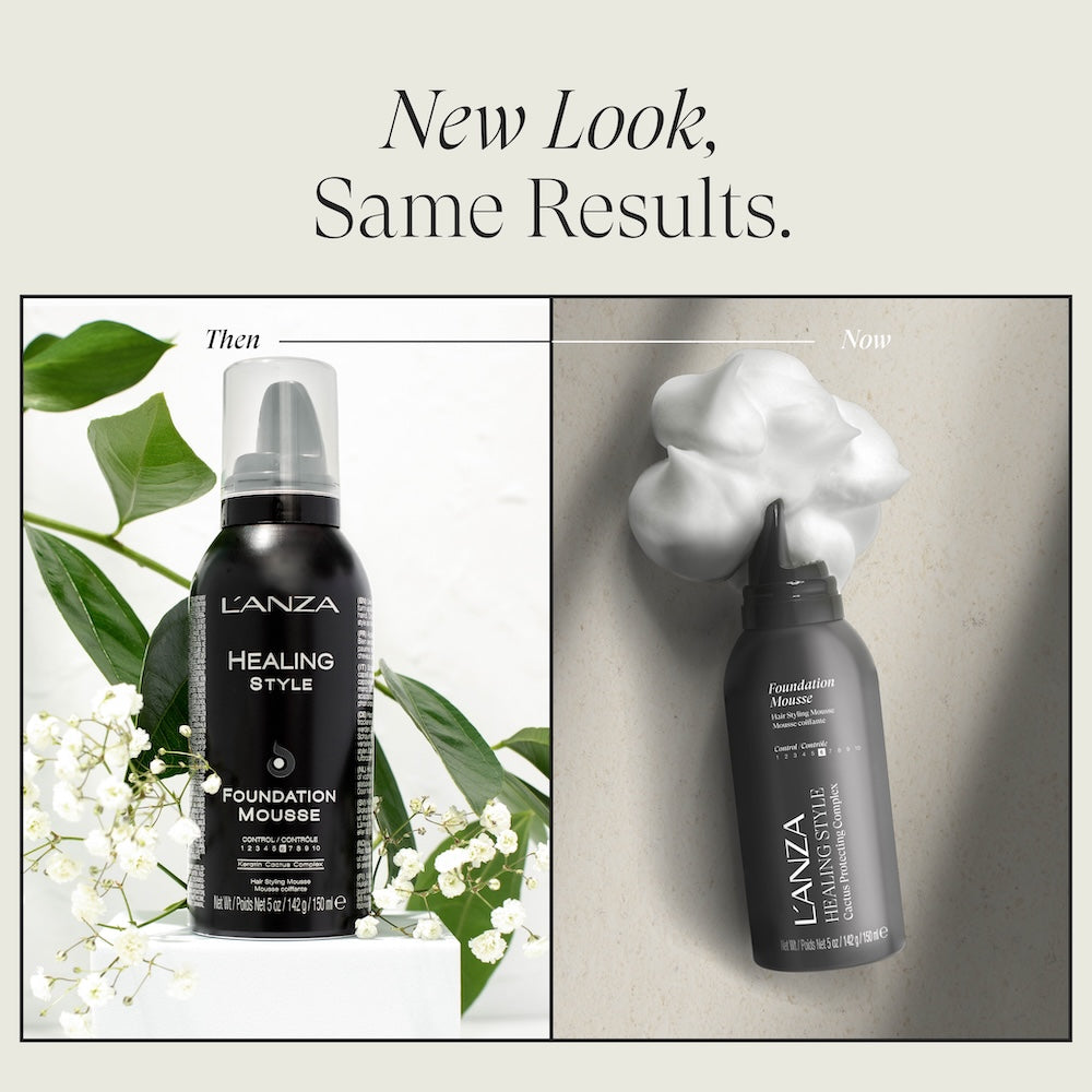 Foundation Mousse - Hair Styling Mousse - Healing Style | L'ANZA