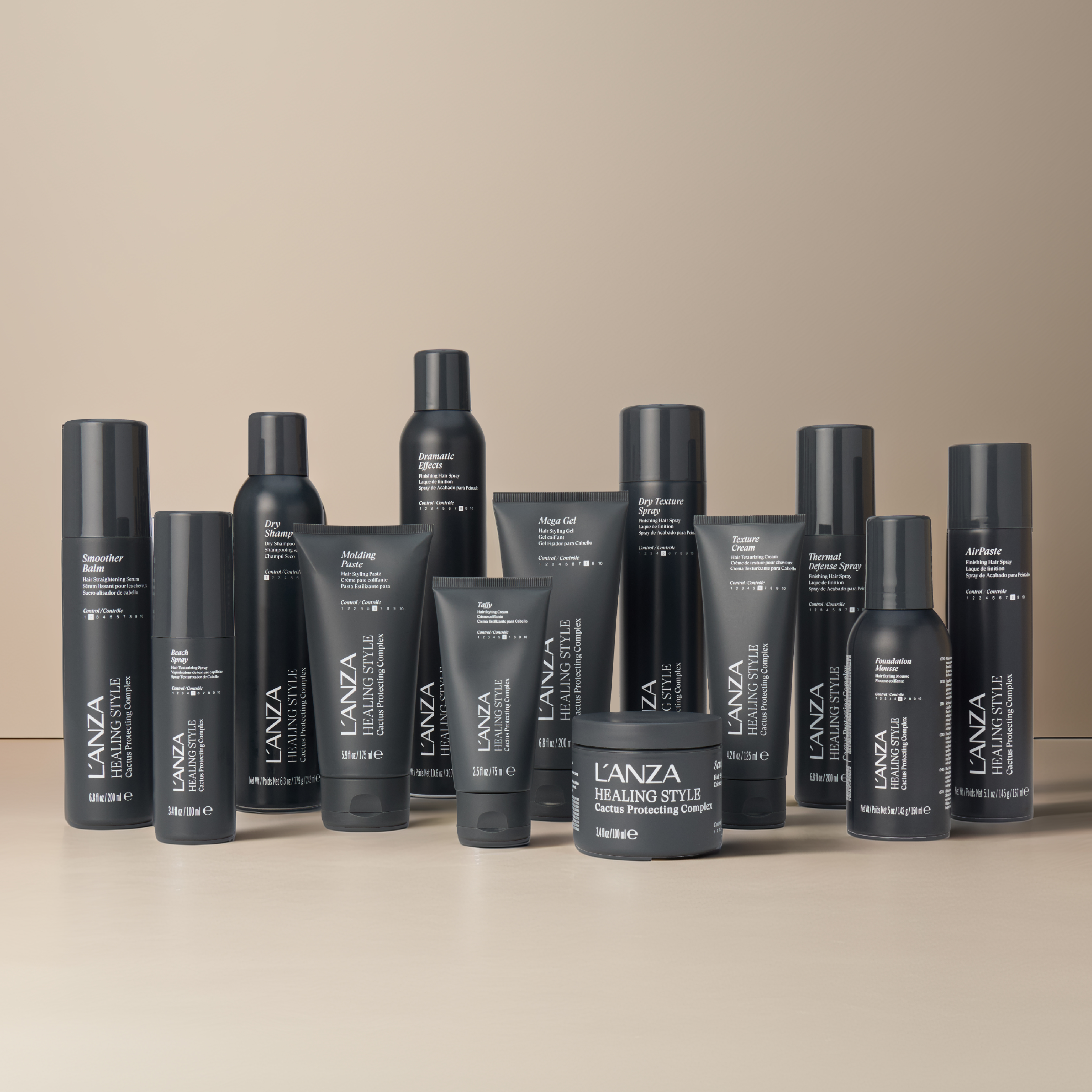 Lanza Healing Style Mega Gel – 200 Ml, Starker Halt, Mit Keratin, Für Glänzendes Haar