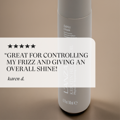 Keratin Healing Oil DeFrizz Cream