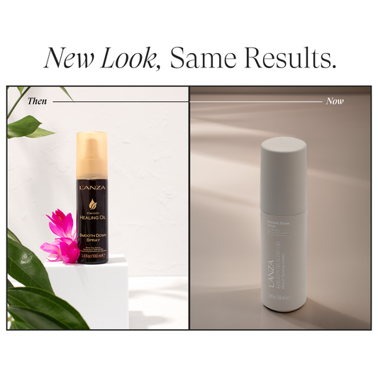 Image of model using Smooth Down Spray product
