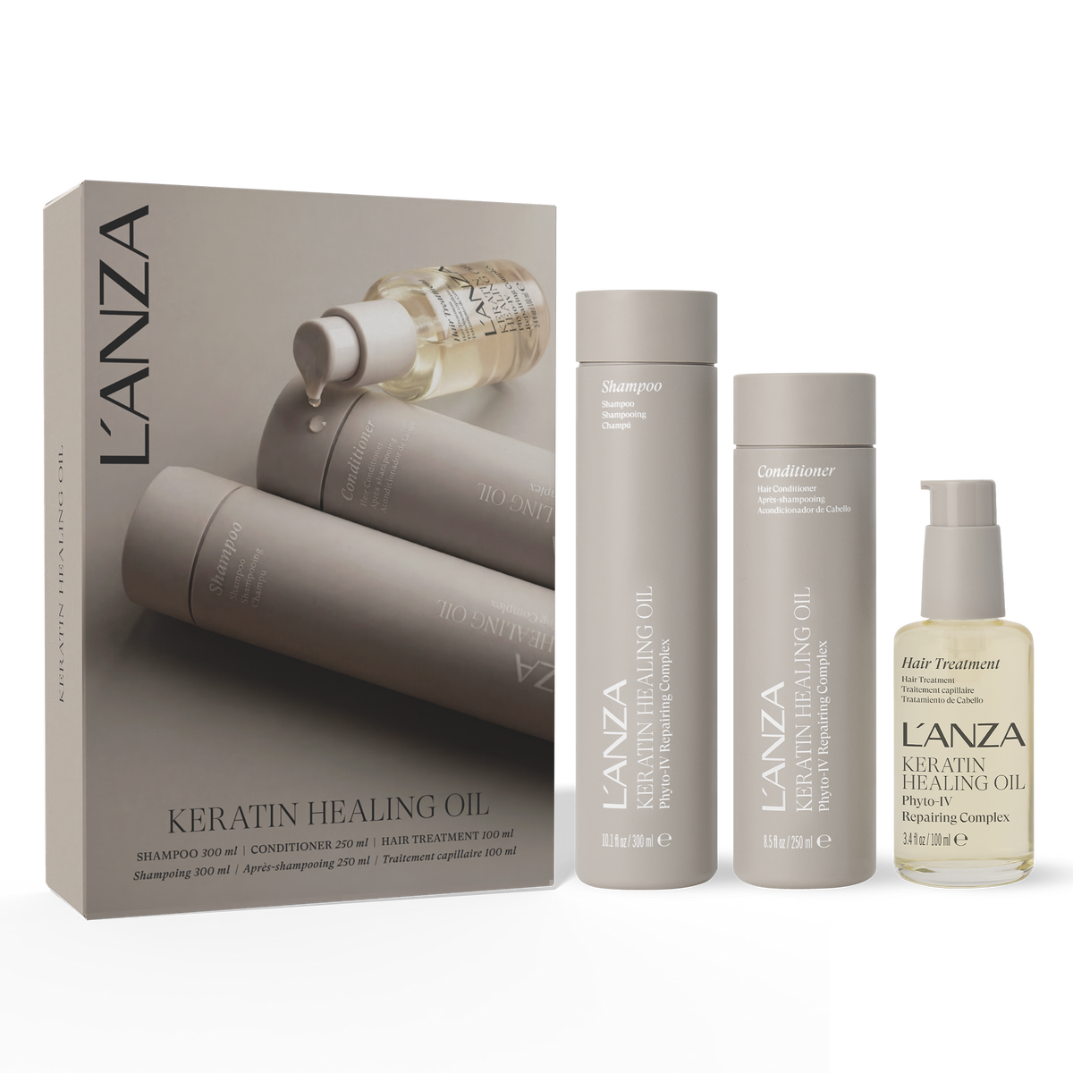 Keratin Healing Oil Holiday Trio