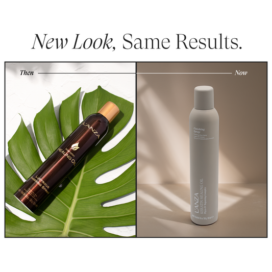 Image of model using Lustrous Finishing Spray product