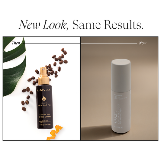 Image of model using Lustrous Shine Spray product