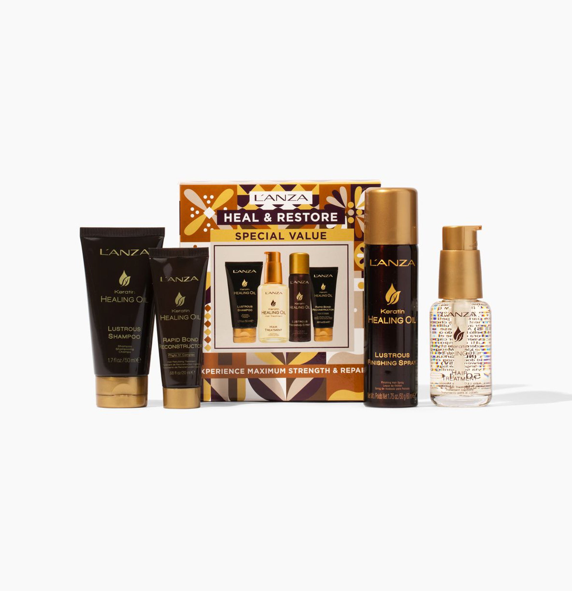 Image of Keratin Healing Oil Sampler Kit - View 2