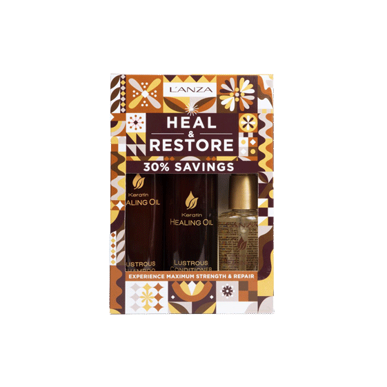 Keratin Healing Oil Trio Kit